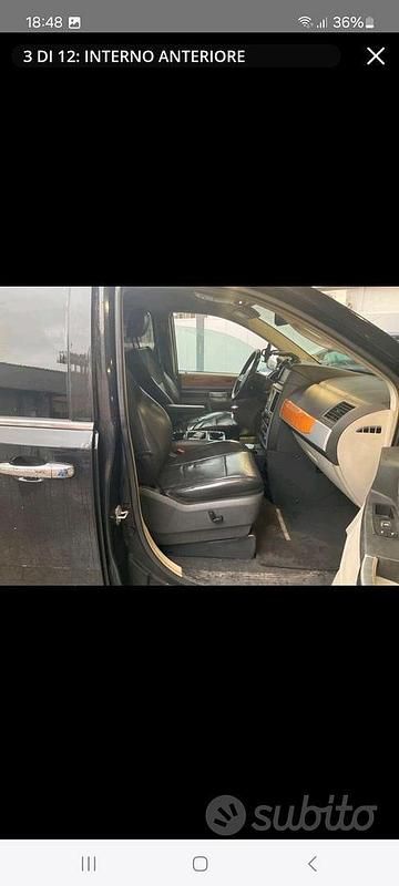 Usata Chrysler Grand Voyager 163 CV (119 kW) 2008 Nero Monovolume