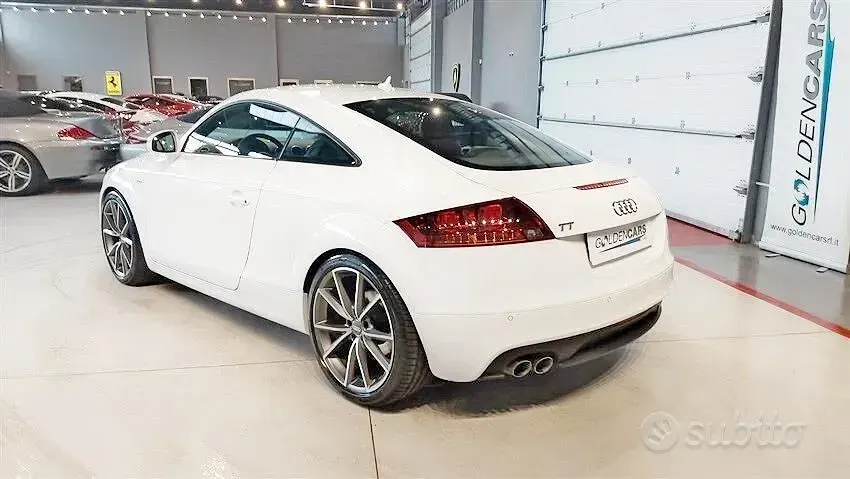Usata Audi TT Advanced 170 CV (125 kW) 2011 Bianco Coupé
