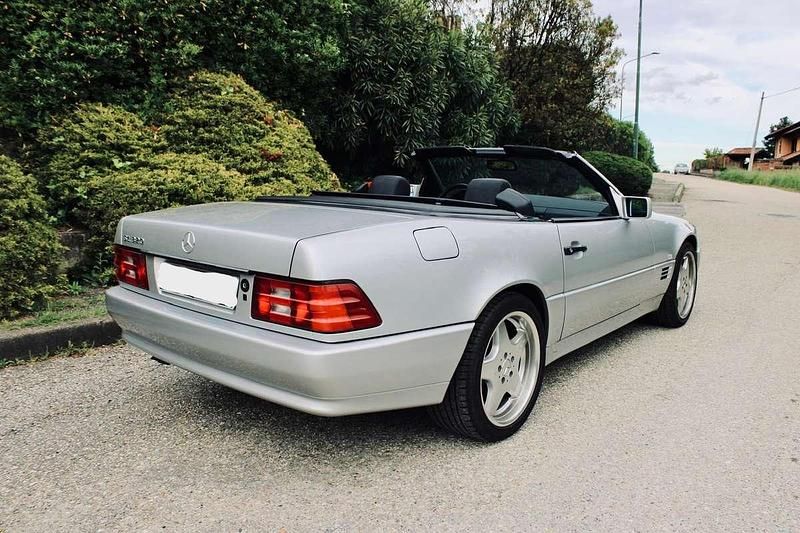Usata Mercedes SL320 231 CV (169 kW) 1994 Argento Cabrio
