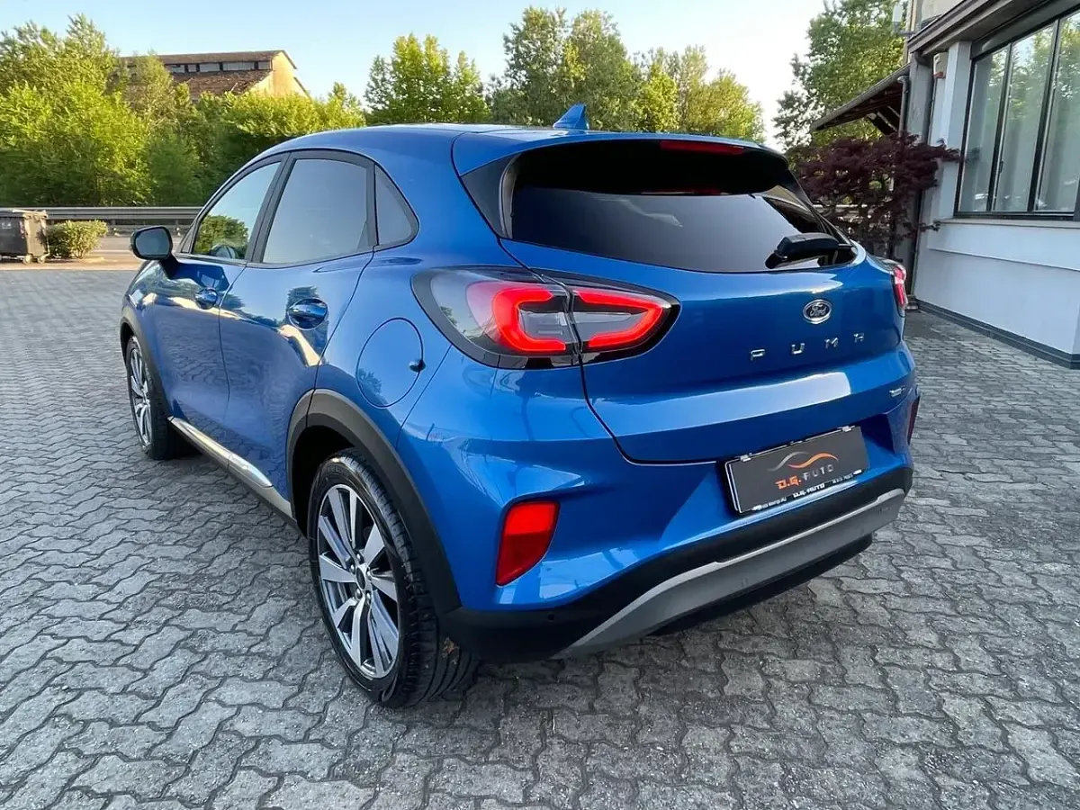 Usata Ford Puma Titanium 125 CV (91 kW) 2022 Blu SUV