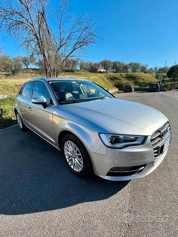 Usata Audi A3 Ambiente 110 CV (80 kW) 2016 Grigio Berlina