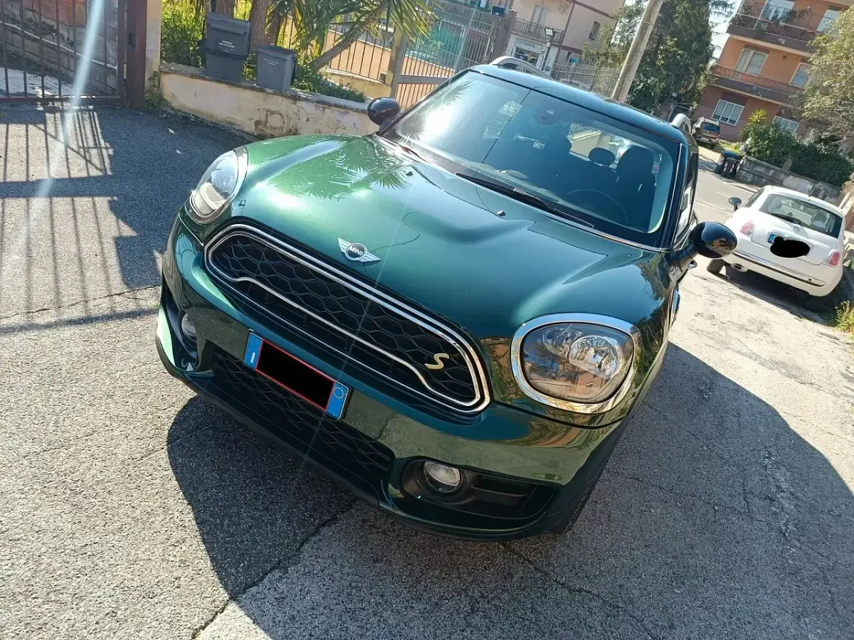 Begagnad Mini Cooper S Countryman Hype 135 HK (99 kW) 2018 Grön SUV
