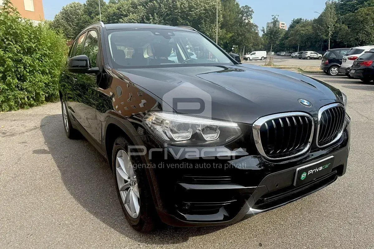 Usata BMW X3 Advantage 190 CV (139 kW) 2021 Nero SUV