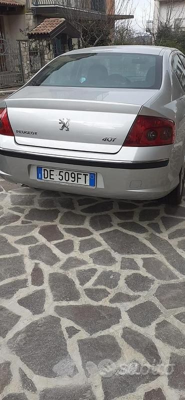 Usata Peugeot 407 109 CV (80 kW) 2006 Grigio Berlina