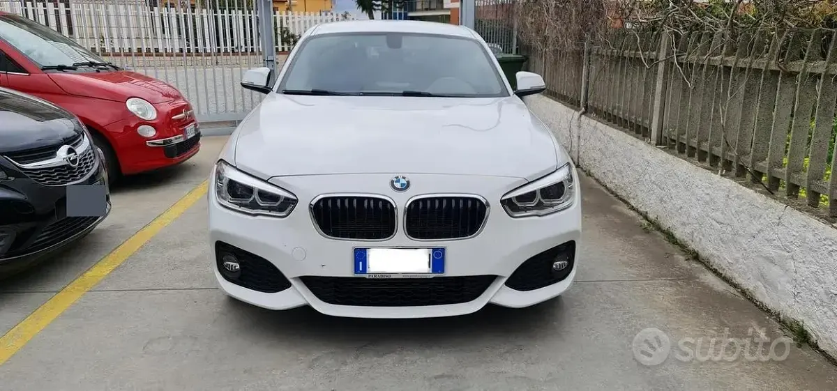 Usata BMW 116 M Sport 116 CV (85 kW) 2017 Bianco Utilitaria