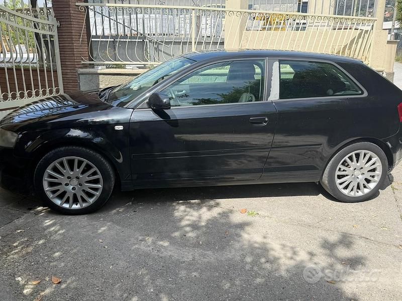 Usata Audi A3 140 CV (102 kW) 2008 Nero Utilitaria