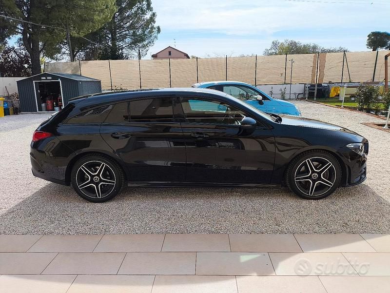 Usata Mercedes CLA200 Premium 2019 Nero Station wagon