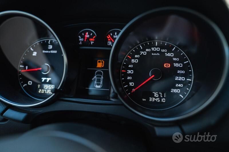 Usata Audi TT S-Line 200 CV (147 kW) 2009 Bianco Coupé