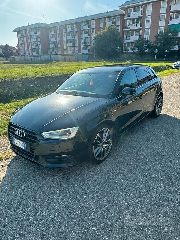 Usata Audi A3 Ambiente 150 CV (110 kW) 2016 Nero Berlina