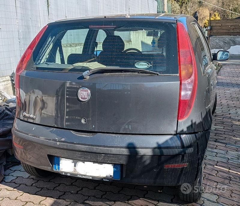 Usata Fiat Punto 2010 Grigio Utilitaria