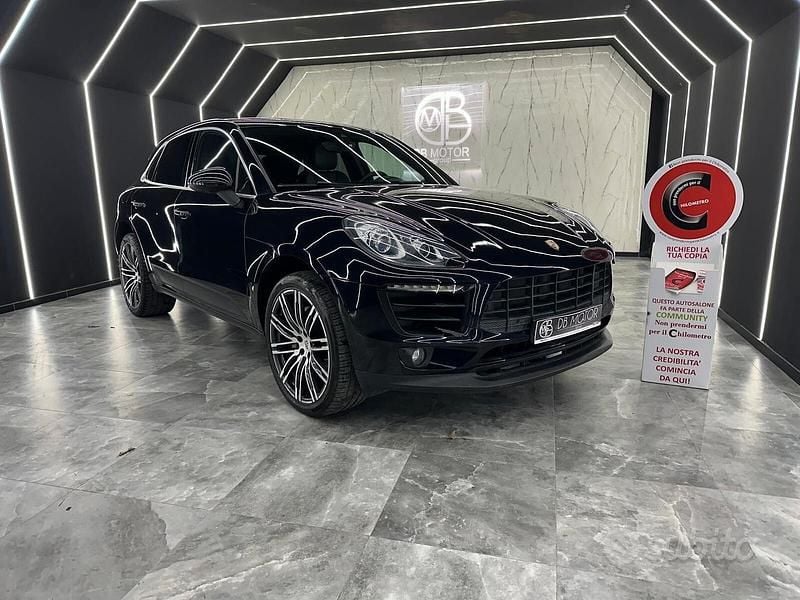 Usata Porsche Macan 250 CV (183 kW) 2016 Nero SUV