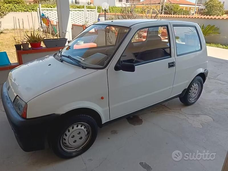 Usata Fiat 500 39 CV (28 kW) 1998 Bianco Berlina