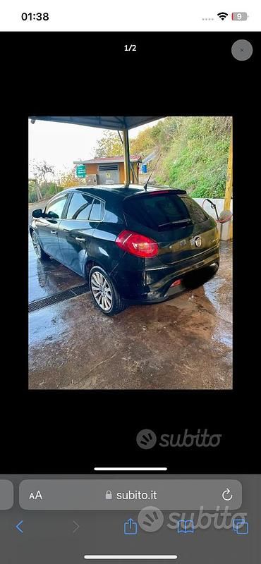 Usata Fiat Bravo 105 CV (77 kW) 2008 Nero Utilitaria