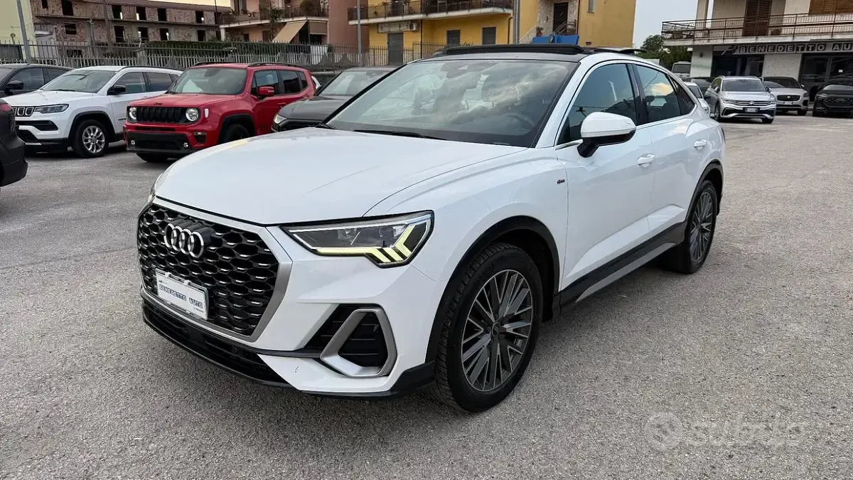 Usata Audi Q3 Sportback S-Line 150 CV (110 kW) 2021 Bianco SUV