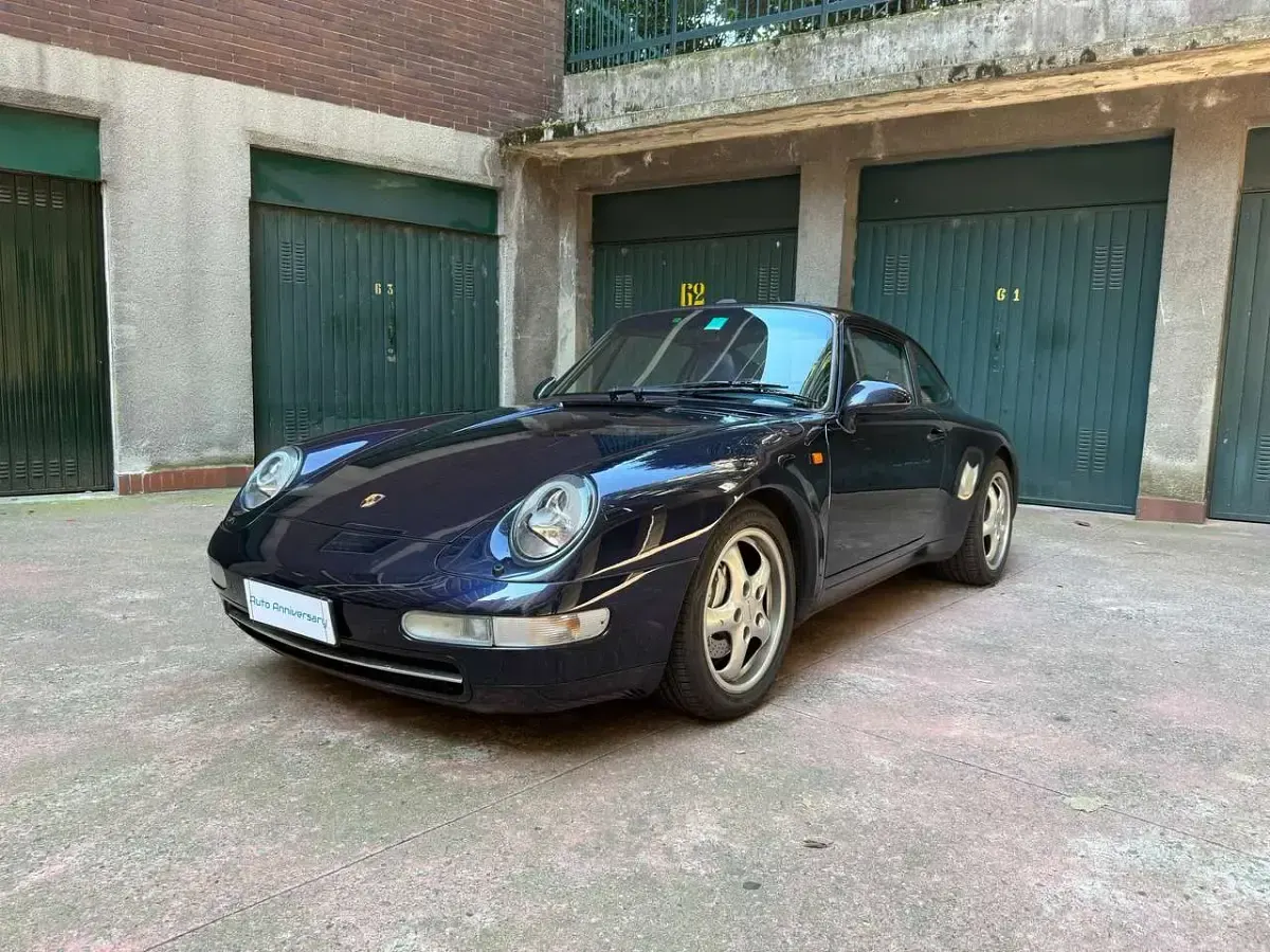 Usata Porsche 993 286 CV (210 kW) 1995 Blu notte Coupé