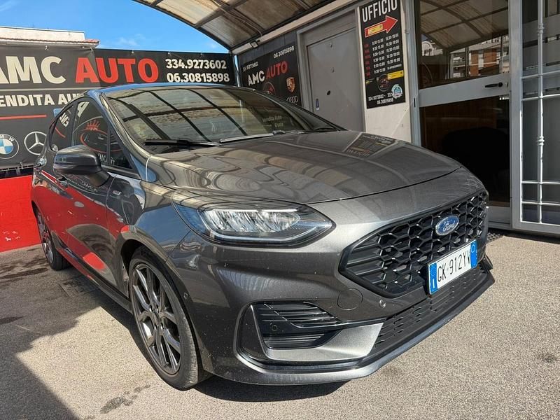 Usata Ford Fiesta ST-Line 125 CV (91 kW) 2022 Grigio Utilitaria