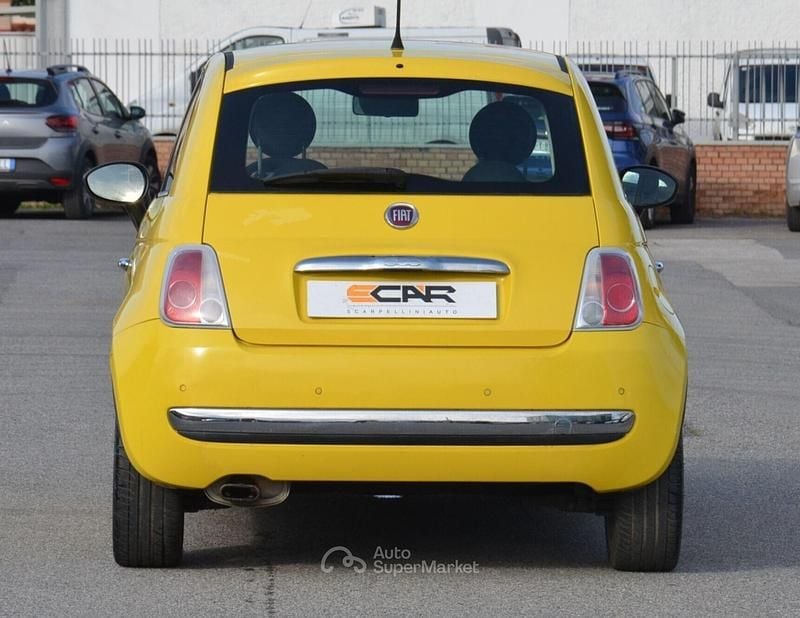 Usata Fiat 500 Lounge 69 CV (50 kW) 2009 Giallo Utilitaria