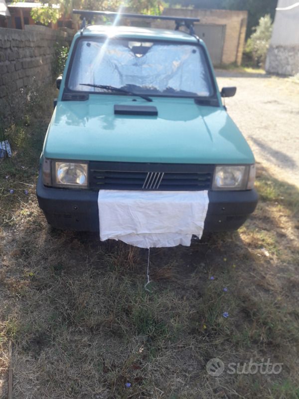 Usata Fiat Panda Young 54 CV (39 kW) 2002 Verde Utilitaria