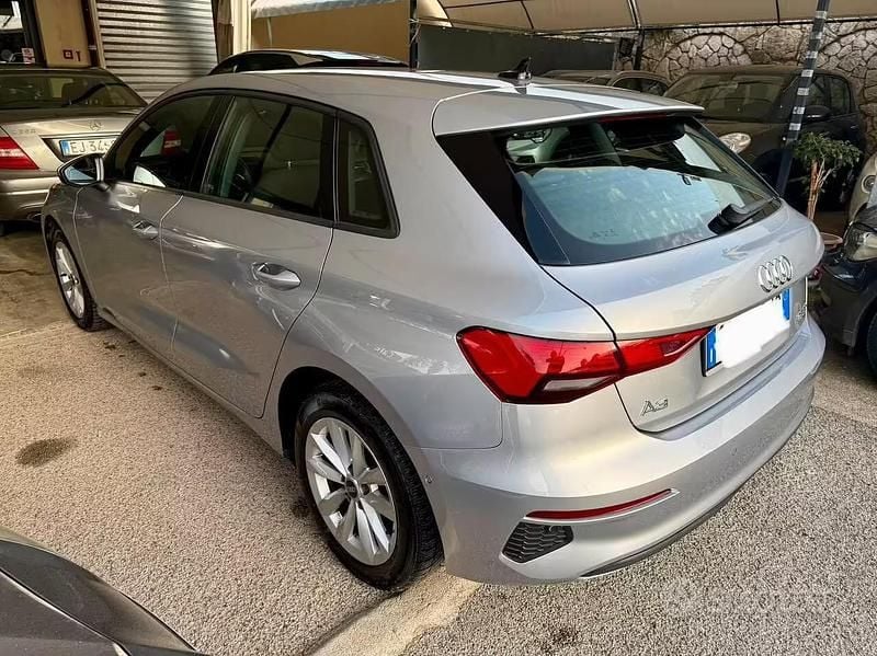 Usata Audi A3 Advanced 150 CV (110 kW) 2021 Grigio Berlina