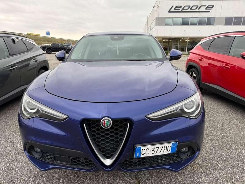 Usata Alfa Romeo Stelvio Ti 190 CV (139 kW) 2020 Blu SUV
