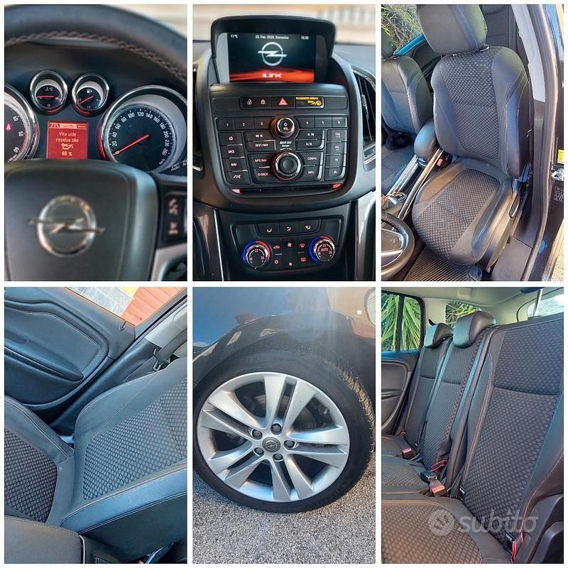 Usata Opel Zafira 136 CV (100 kW) 2016 Nero Monovolume