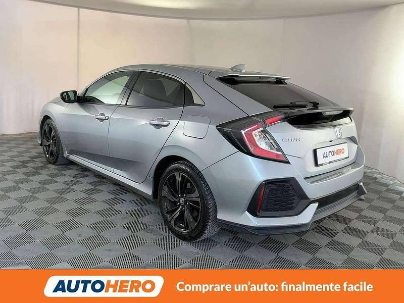 Usata Honda Civic Elegance 130 CV (95 kW) 2017 Argento Berlina