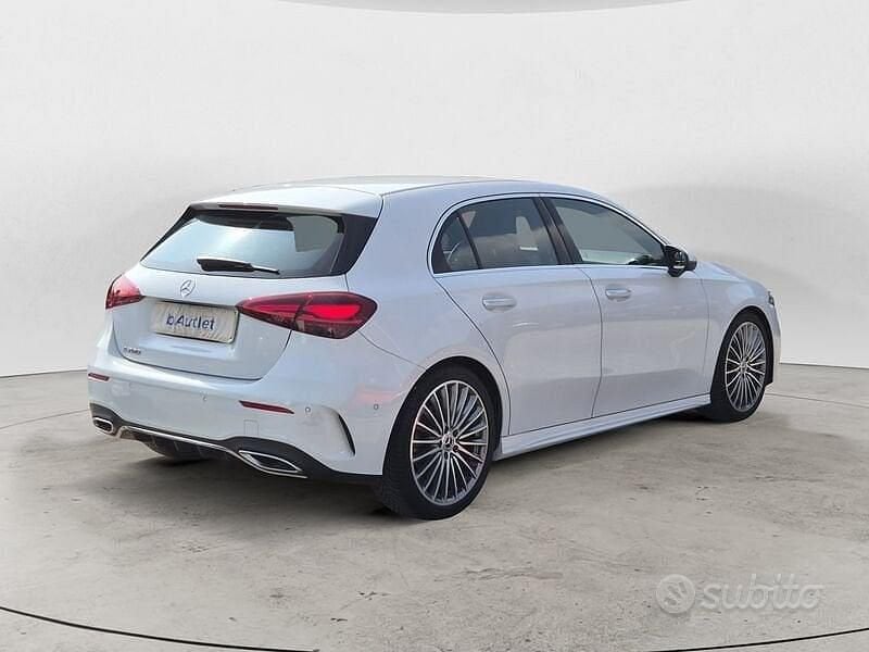 Usata Mercedes A200 Advanced 163 CV (119 kW) 2023 Bianco Berlina