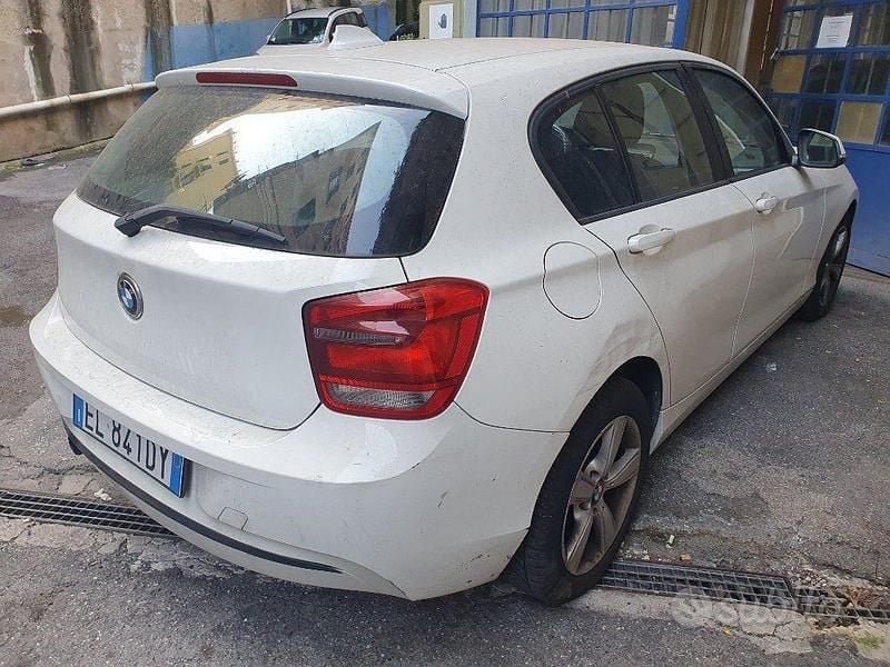 Usata BMW 118 M Sport 143 CV (105 kW) 2012 Bianco Utilitaria