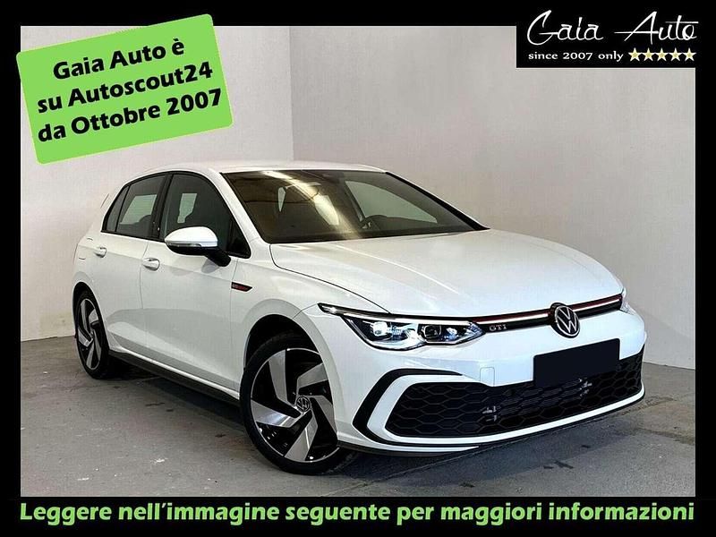 Usata VW Golf VIII GTI 245 CV (180 kW) 2022 Bianco Berlina