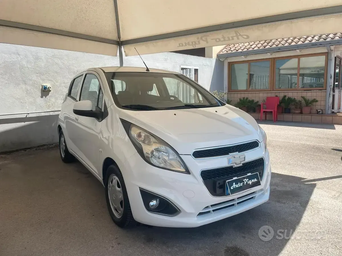 Usata Chevrolet Spark LS 68 CV (50 kW) 2013 Bianco Utilitaria