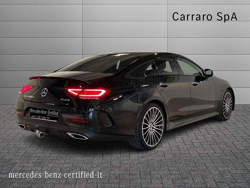 Usata Mercedes CLS400 Premium Plus 330 CV (242 kW) 2022 Verde scuro metallizzato Coupé