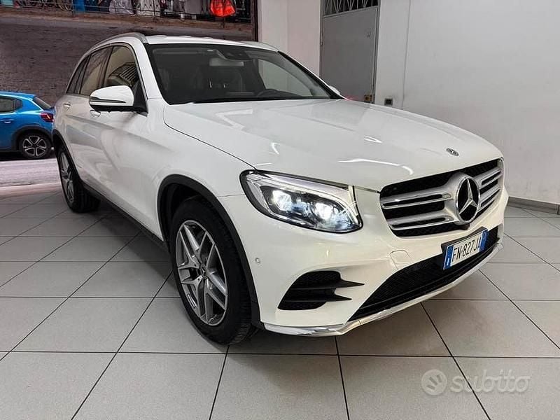 Usata Mercedes GLC250 Premium 204 CV (150 kW) 2018 Bianco SUV