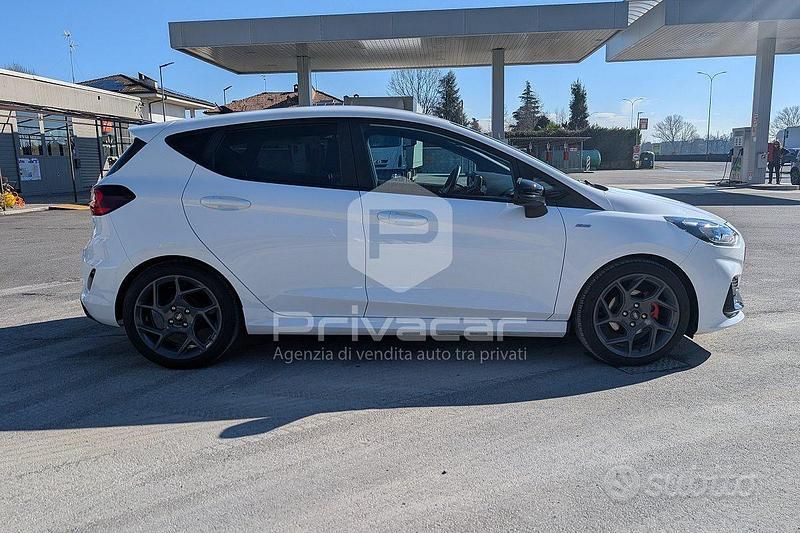 Usata Ford Fiesta ST-Line X 125 CV (91 kW) 2023 Bianco Utilitaria