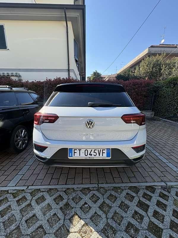 Usata VW T-Roc Advance 116 CV (85 kW) 2018 Bianco SUV