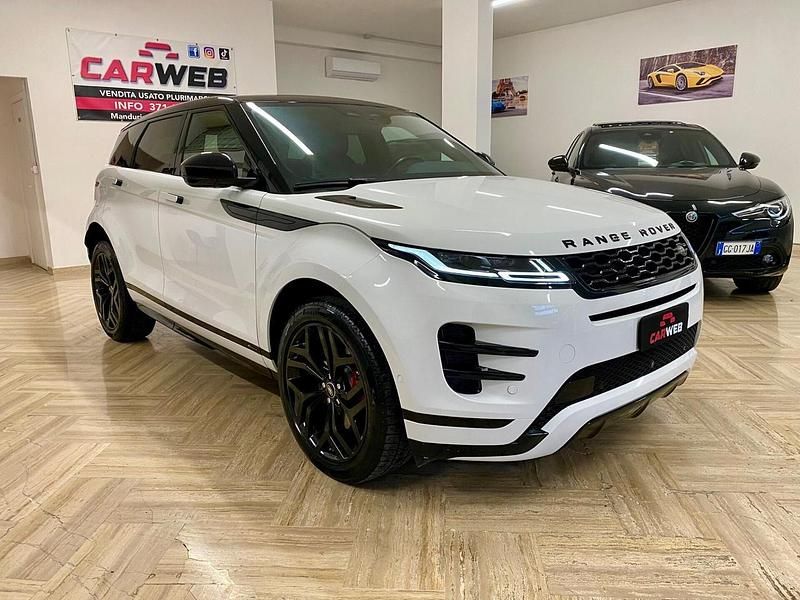 Usata Land Rover Range Rover evoque R-Dynamic 163 CV (119 kW) 2021 Bianco SUV
