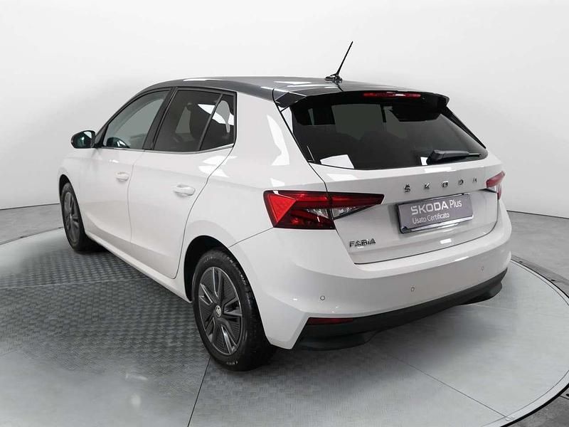 Usata Skoda Fabia Style 80 CV (58 kW) 2022 Bianco Berlina