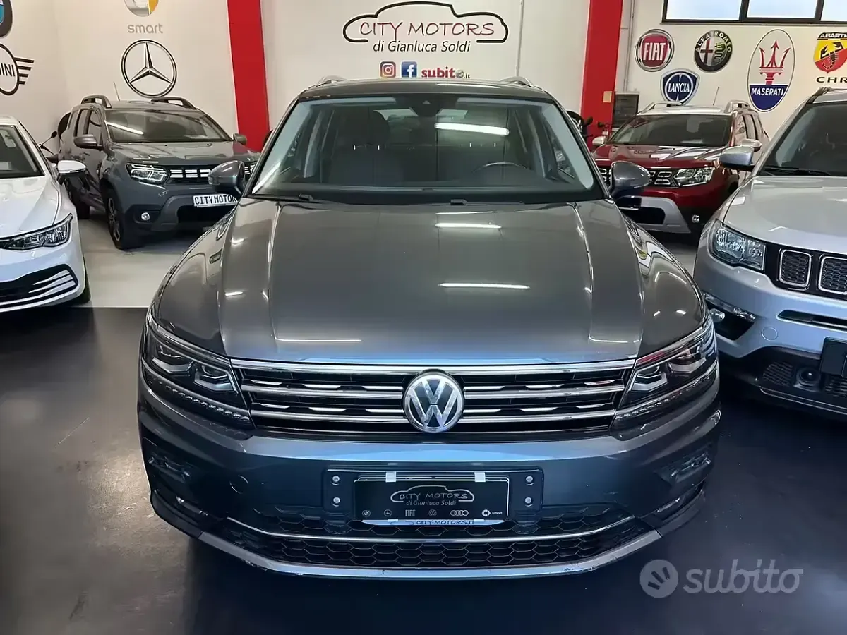 Usata VW Tiguan Style 150 CV (110 kW) 2018 Grigio SUV