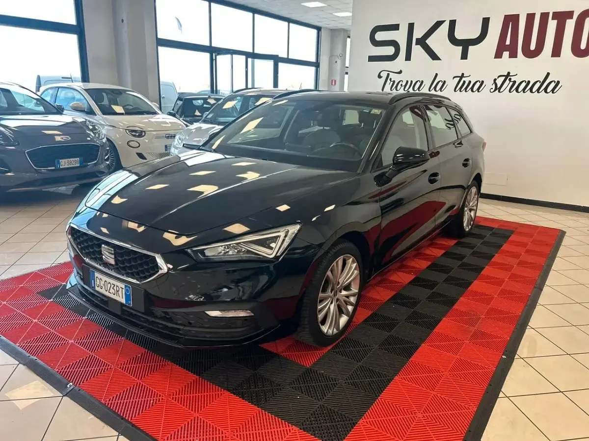 Usata Seat Leon FR 149 CV (109 kW) 2021 Nero Station wagon