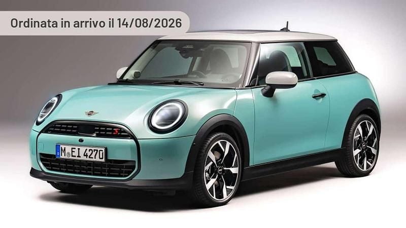 Nuova Mini Cooper S Essential 204 CV (150 kW) 2025 Argento Utilitaria
