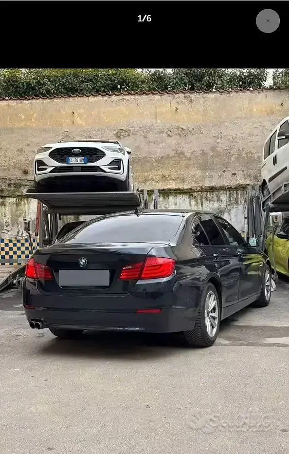 Begagnad BMW 525 204 HK (150 kW) 2010 Blå Sedan