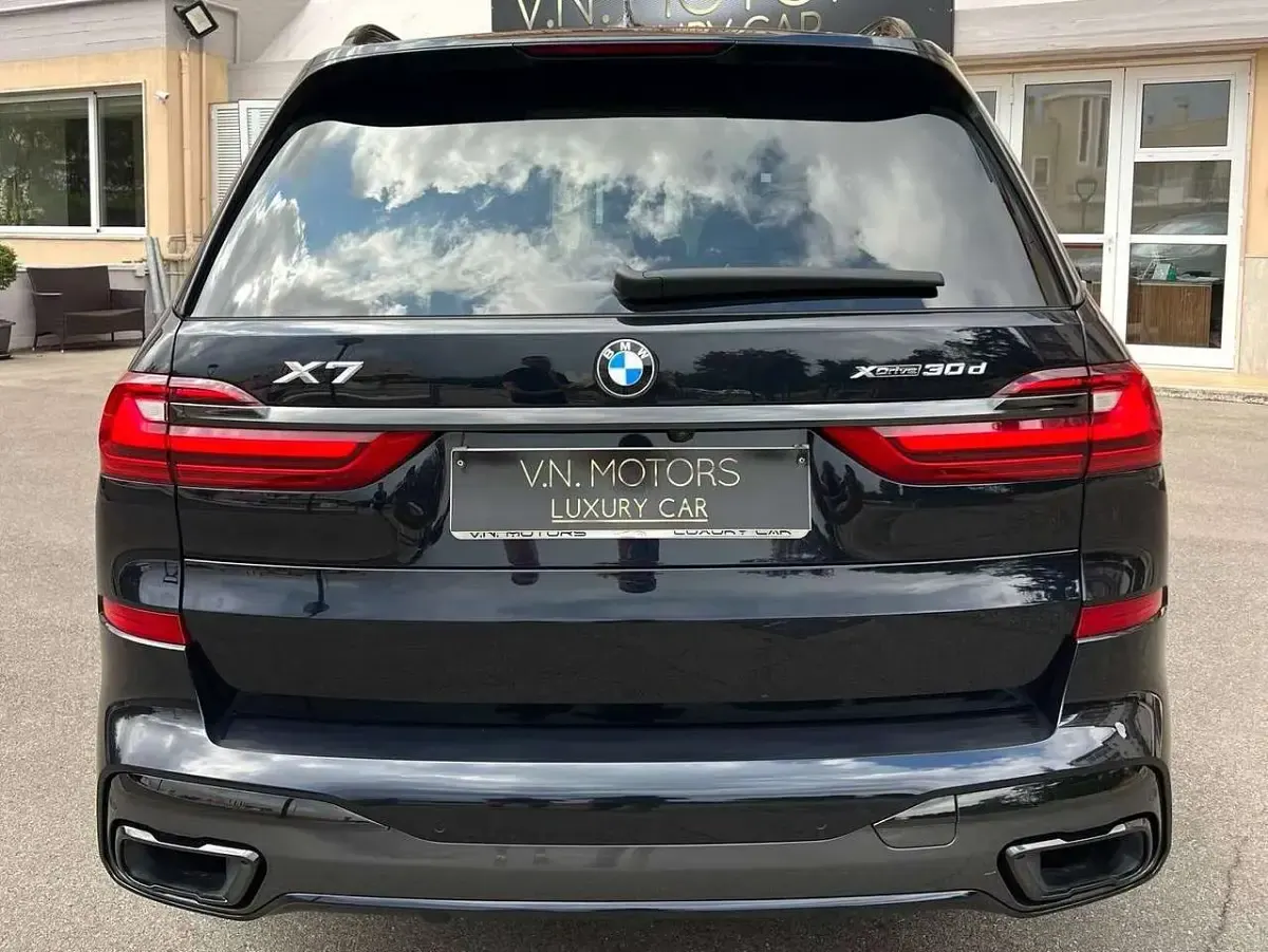 Usata BMW X7 M Sport 265 CV (194 kW) 2021 Carbon schwarz SUV