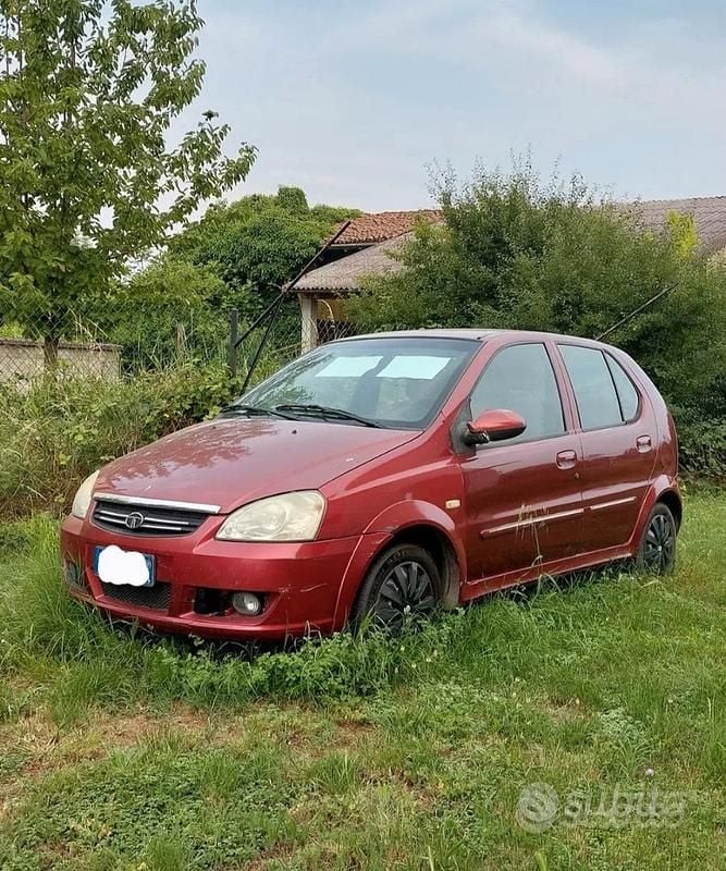 Usata Tata Indica 2007 Rosso Utilitaria