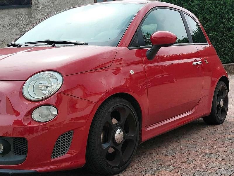 Usata Abarth 595 135 CV (99 kW) 2013 Rosso Utilitaria