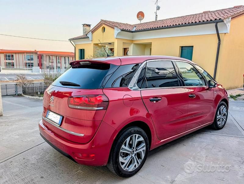 Usata Citroën C4 Picasso Exclusive 120 CV (88 kW) 2015 Rosso Monovolume