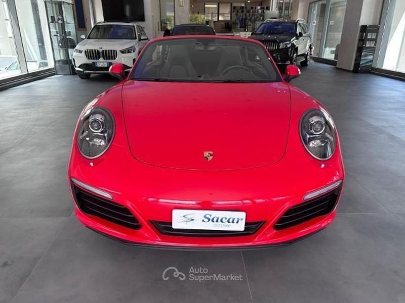 Usata Porsche 911 Carrera 4S Cabriolet 420 CV (308 kW) 2017 Rosso Cabrio