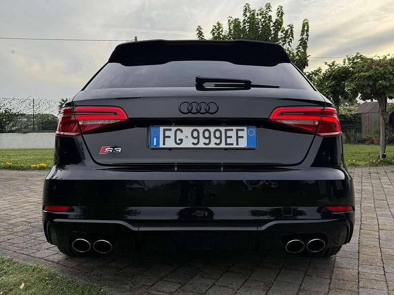 Usata Audi S3 Ambiente 310 CV (228 kW) 2017 Nero Berlina
