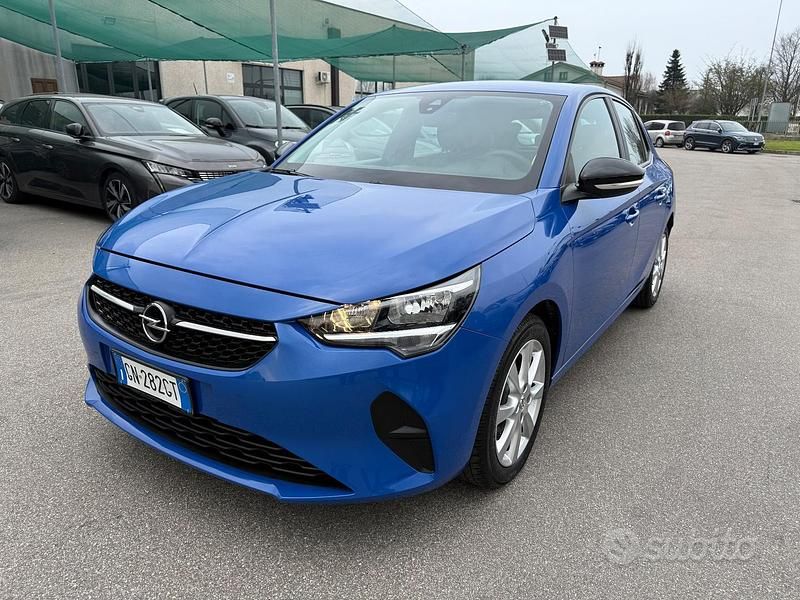 Usata Opel Corsa Elegance 75 CV (55 kW) 2023 Blu/azzurro Utilitaria