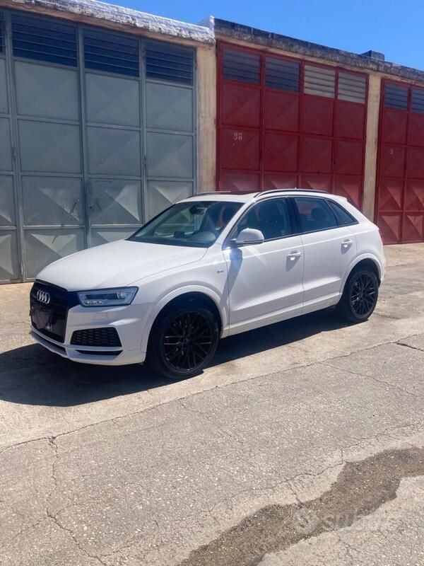 Usata Audi Q3 150 CV (110 kW) 2018 Bianco SUV