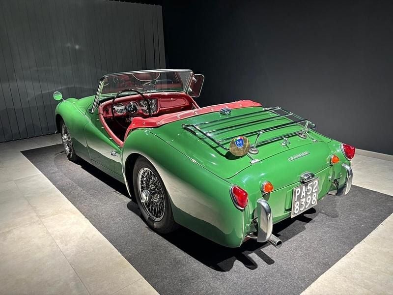 Usata Triumph TR3 99 CV (72 kW) 1961 Verde Cabrio
