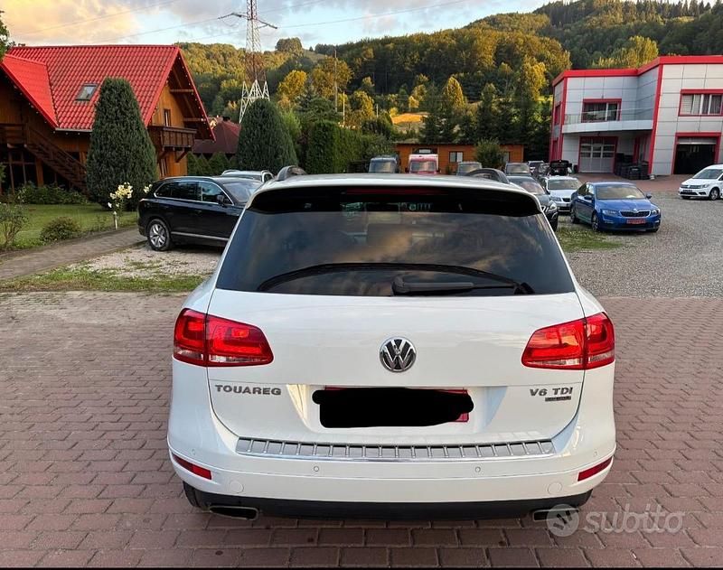 Usata VW Touareg 224 CV (164 kW) 2013 Bianco SUV